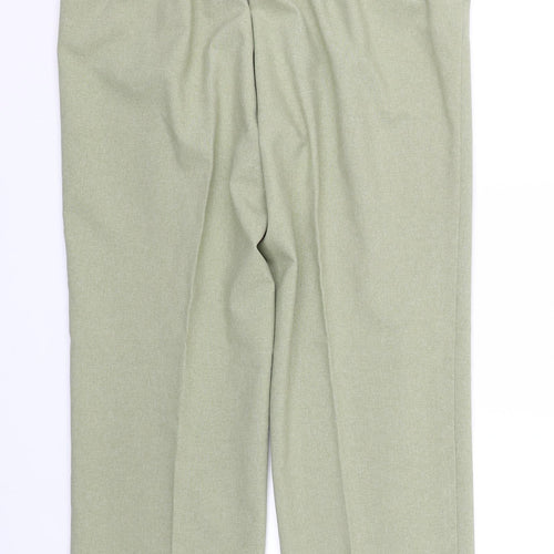 Ediditons Womens Green   Trousers  Size 18 L25 in