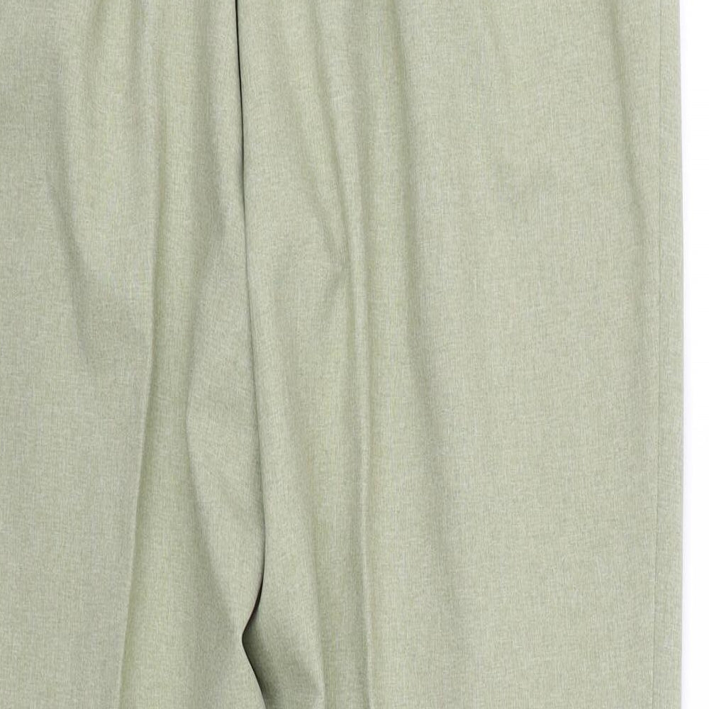 Ediditons Womens Green   Trousers  Size 18 L25 in