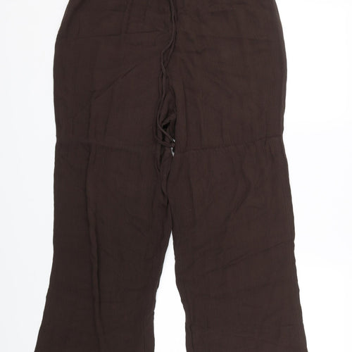 TRUE Womens Brown   Trousers  Size 18 L27 in