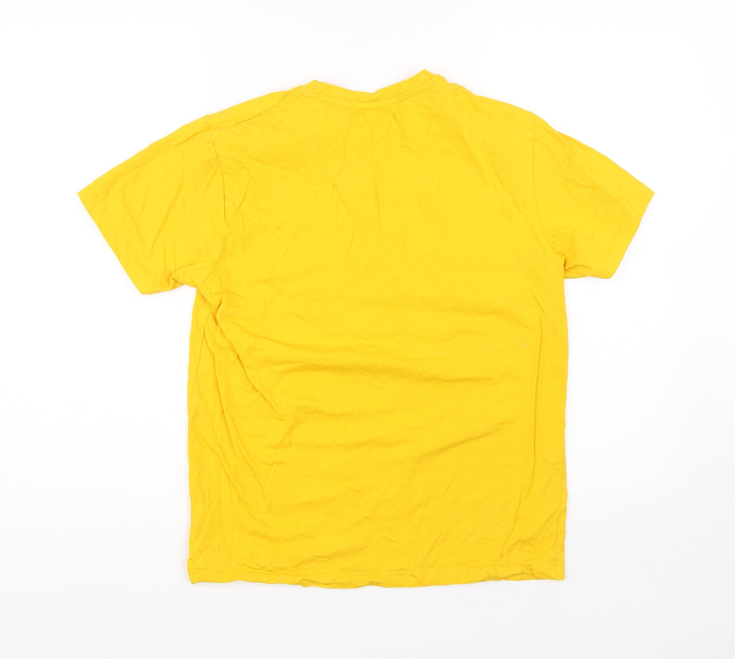 Primark Mens Yellow    T-Shirt Size S