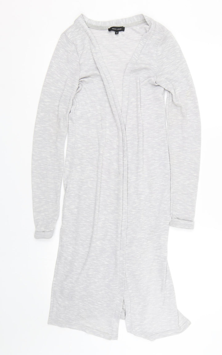 New Look Womens Grey   Cardigan Jumper Size 8