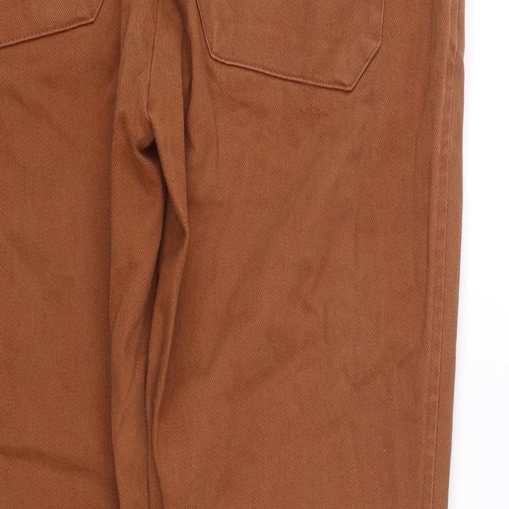 ASOS Mens Brown   Straight Jeans Size 32 in L28 in