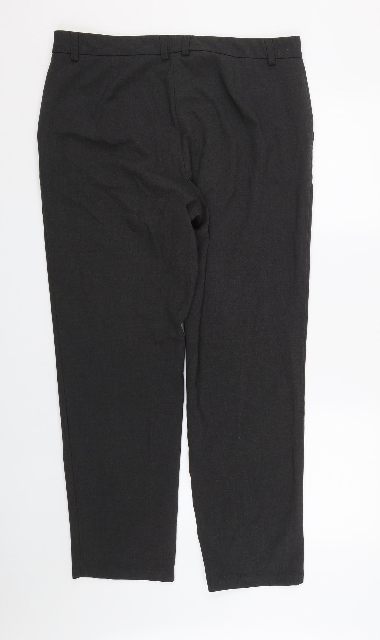 M&S Womens Black   Trousers  Size 16 L29 in