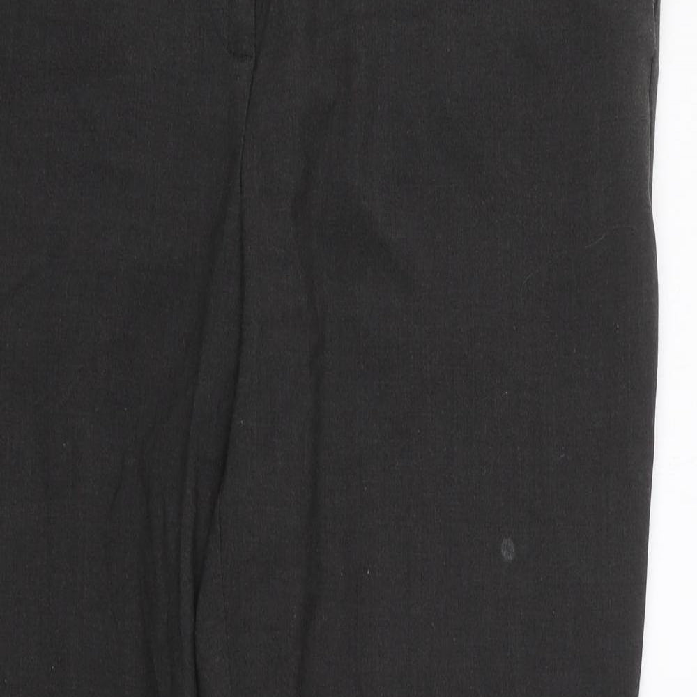 M&S Womens Black   Trousers  Size 16 L29 in