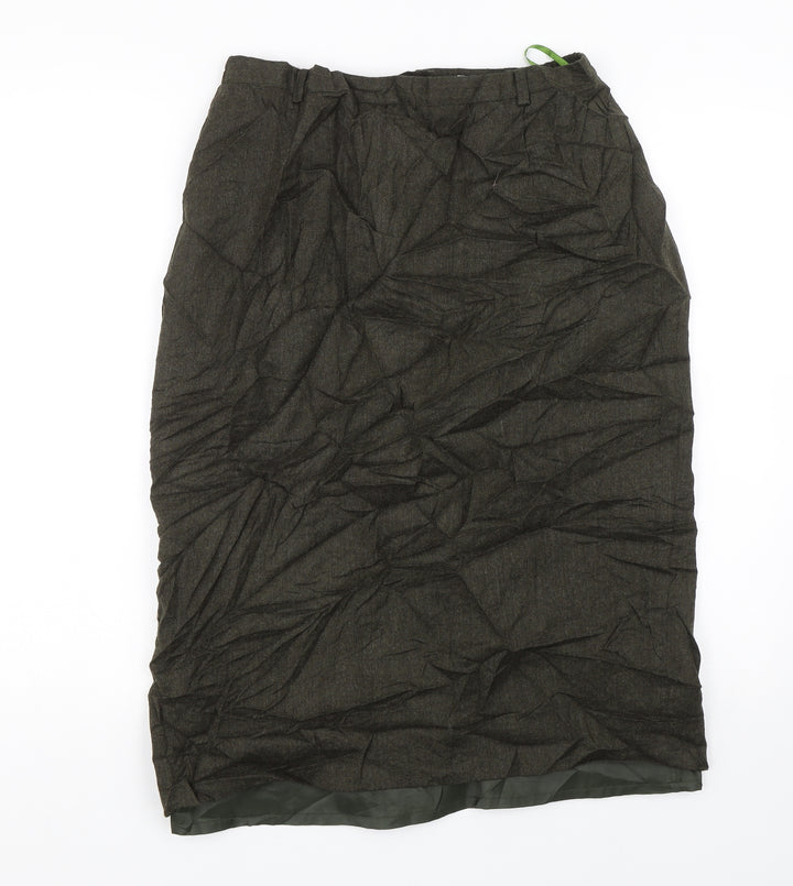 First Avenue Womens Green Bandage Skirt Size 10