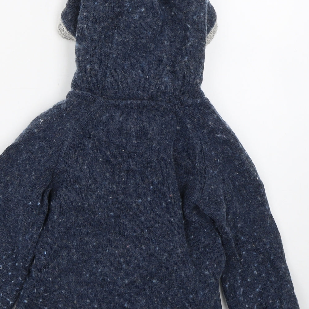 Ted Baker Boys Blue   Full Zip Hoodie Size 3-4 Years