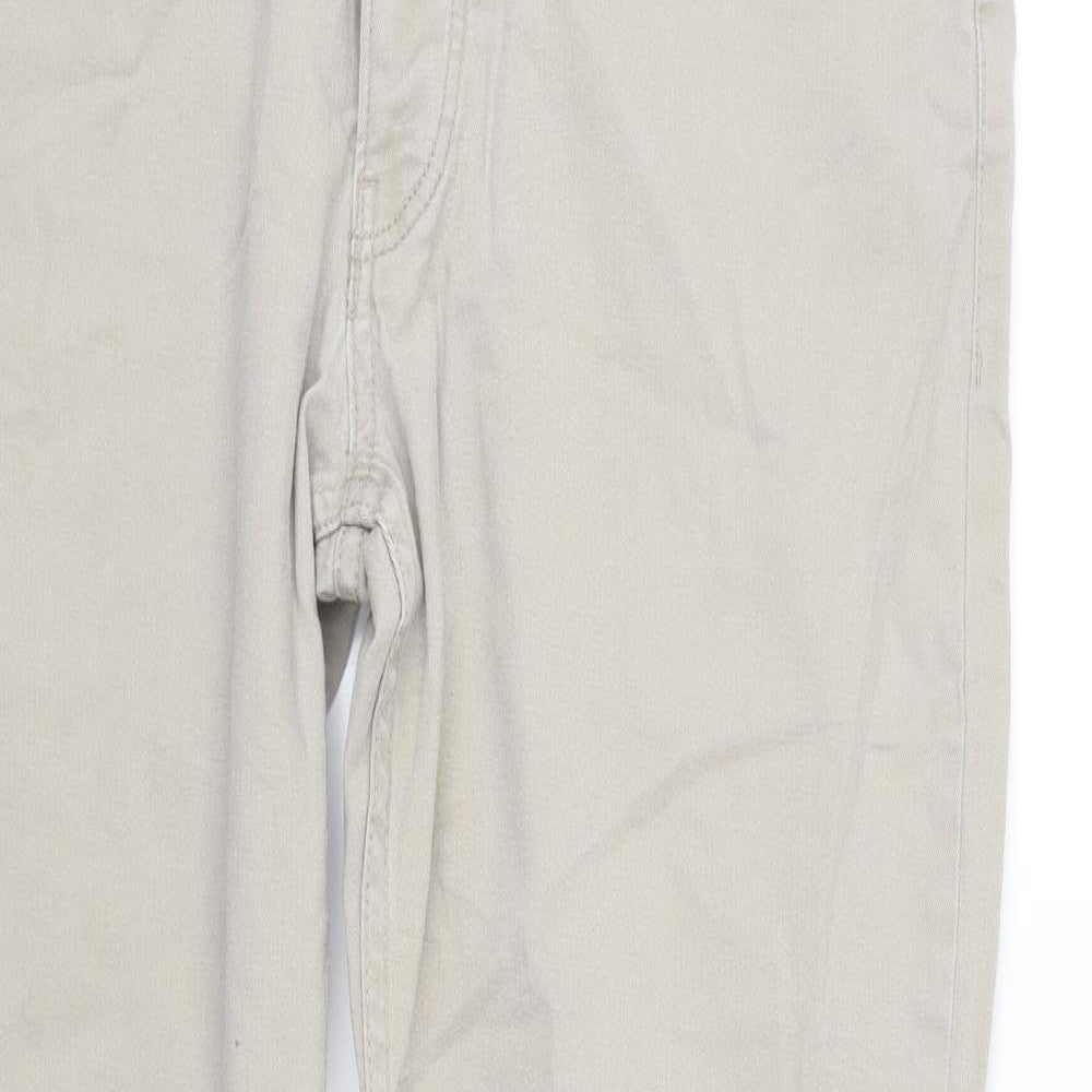 H&M Mens Beige   Trousers  Size 32 L29 in