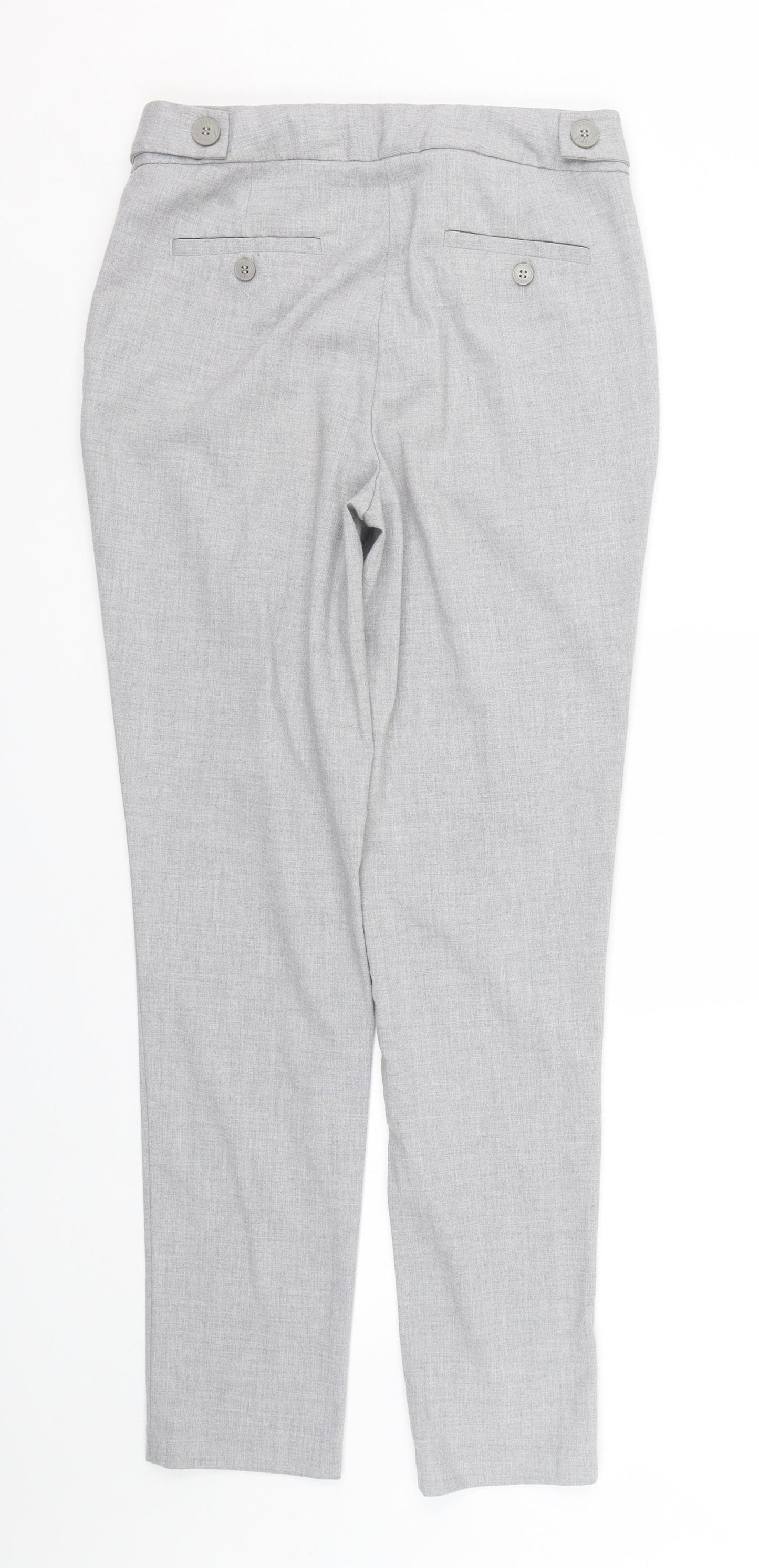 NEXT Womens Grey   Trousers  Size 8 L29 in
