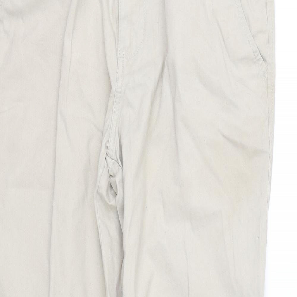 Maine Mens Beige   Trousers  Size 32 L28 in