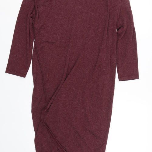 CULTURE Womens Red   Wrap Dress  Size M