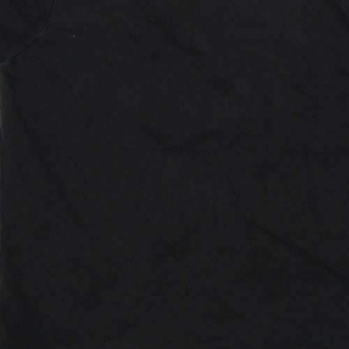 Preworn  Boys Black   Basic T-Shirt Size 9-10 Years