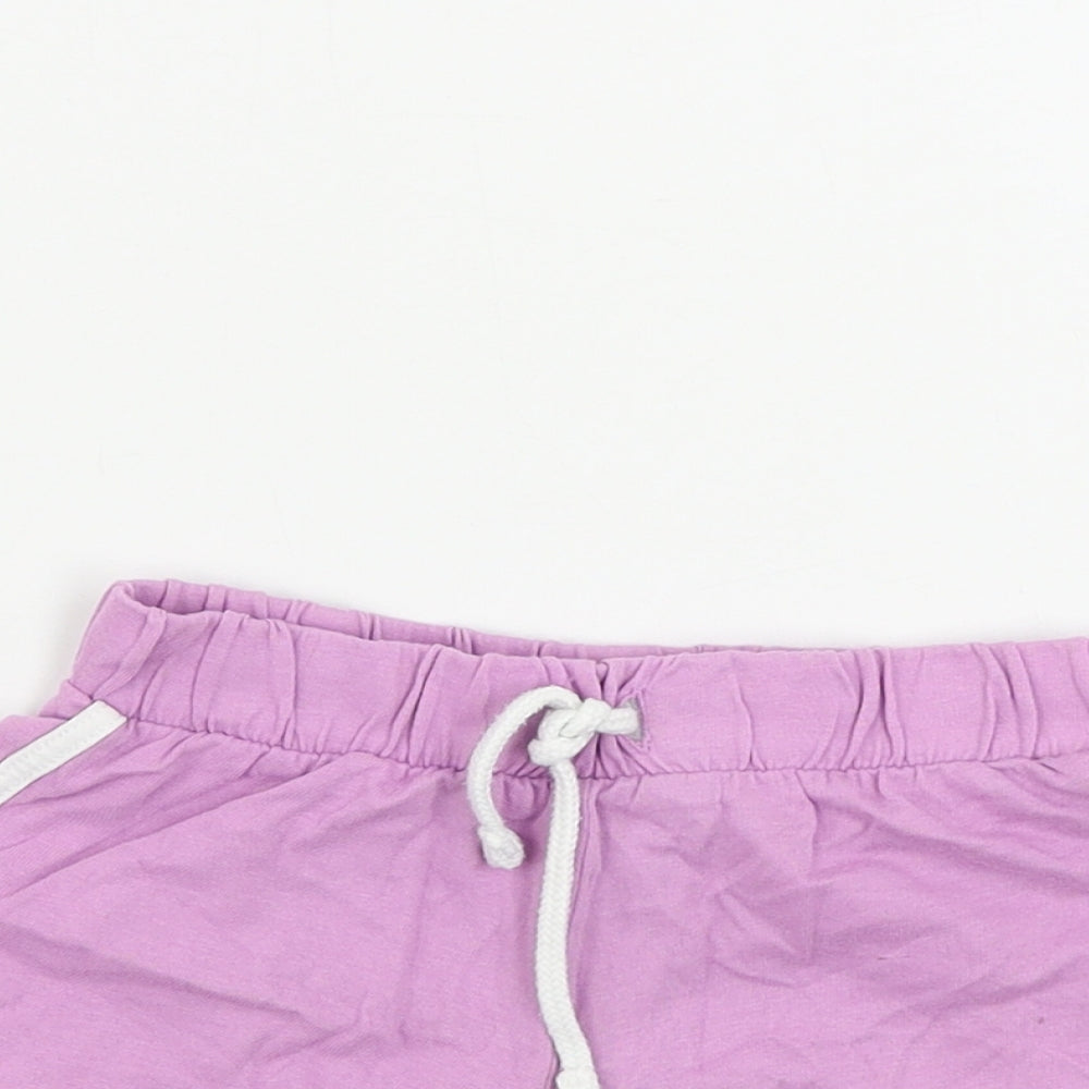 Pep&co      Girls Pink   Sweat Shorts Size 2-3 Years