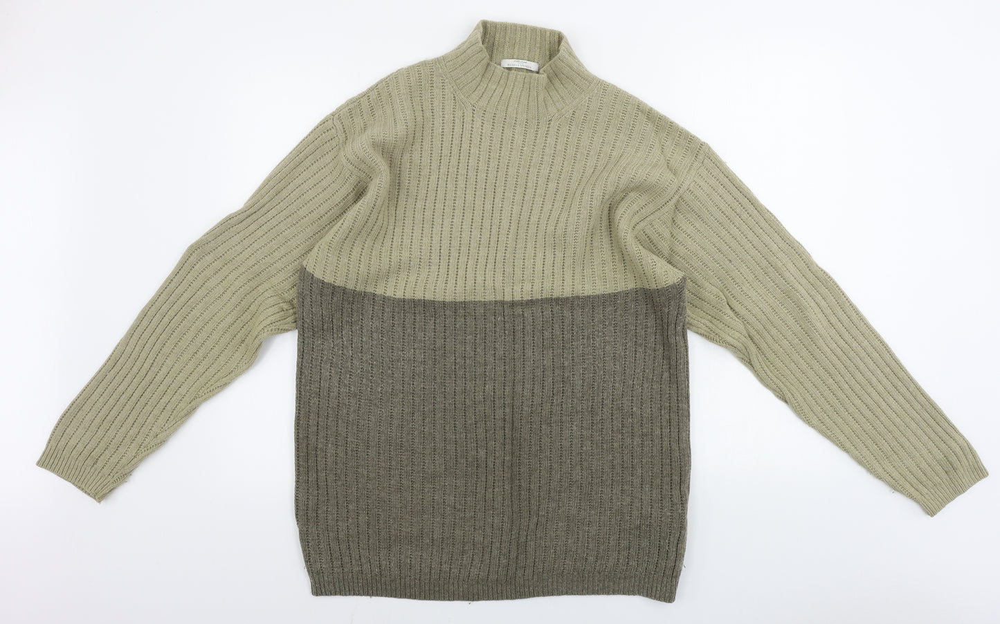 Marks and Spencer  Mens Brown   Pullover Jumper Size L