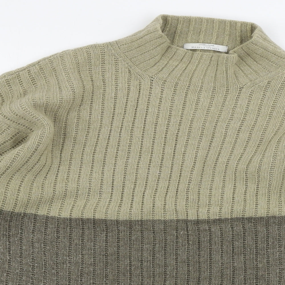 Marks and Spencer  Mens Brown   Pullover Jumper Size L