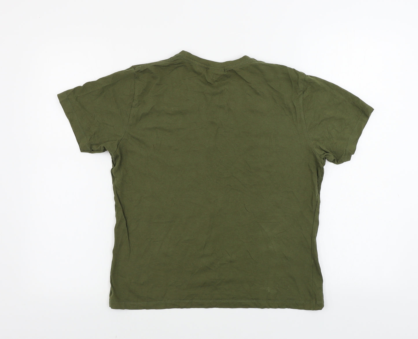 Slazenger  Womens Green   Basic T-Shirt Size L