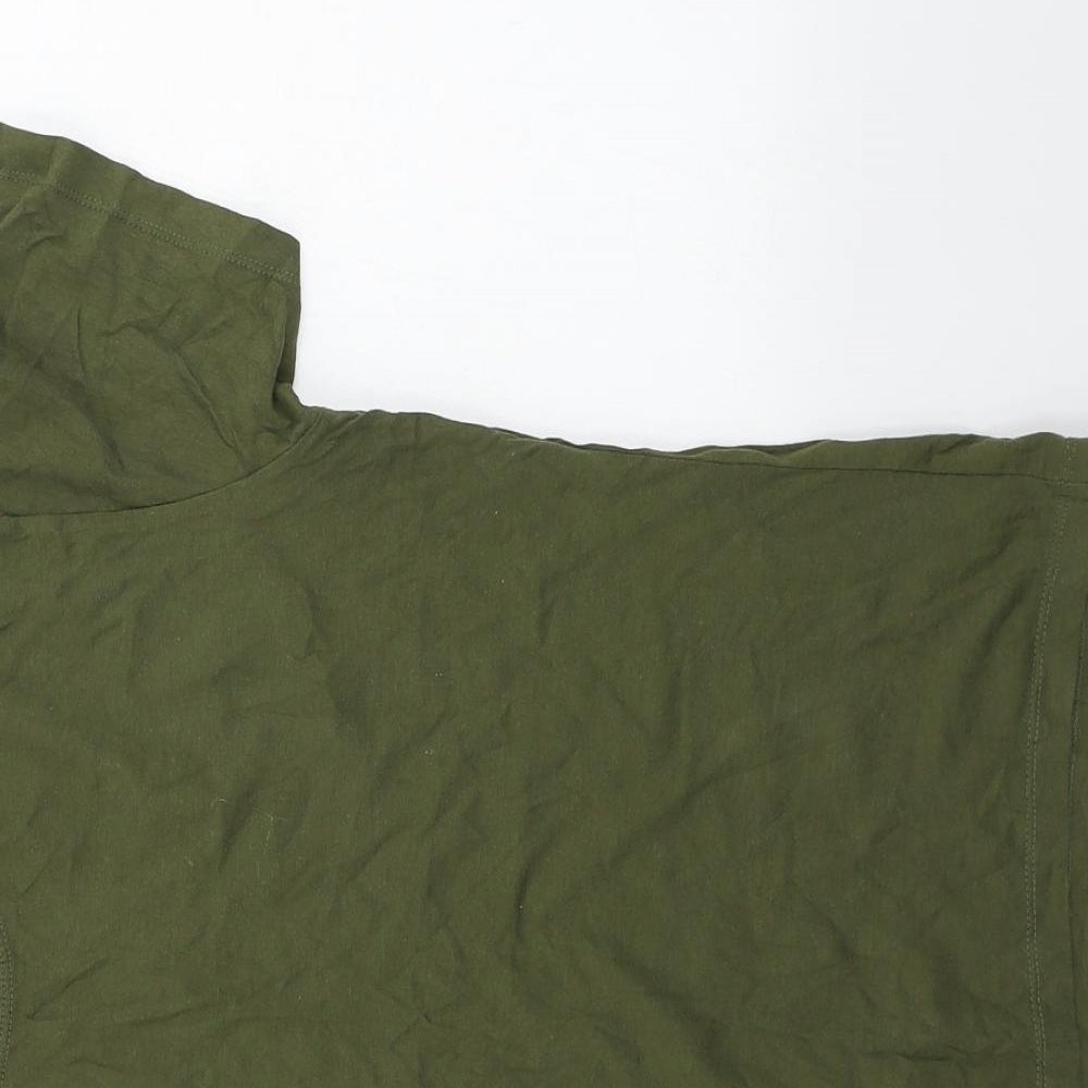 Slazenger  Womens Green   Basic T-Shirt Size L