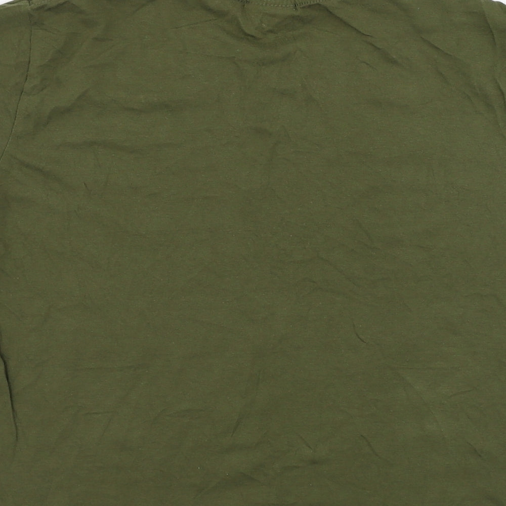 Slazenger  Womens Green   Basic T-Shirt Size L