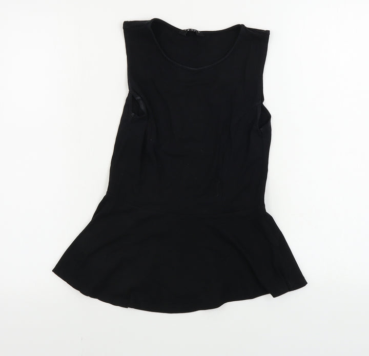 New Look  Womens Black   Basic T-Shirt Size 10