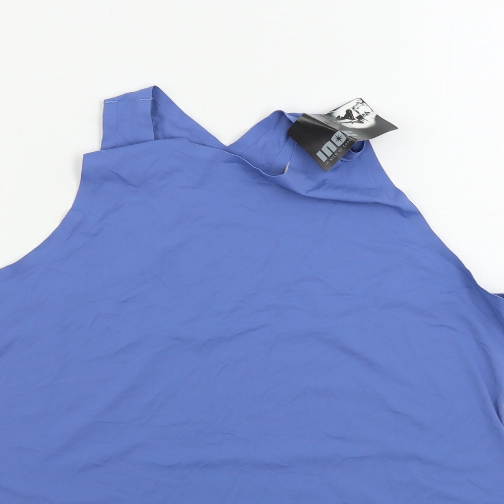INOC  Womens Blue   Basic T-Shirt Size 16