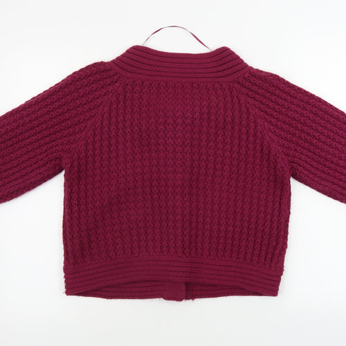 George  Womens Purple   Cardigan Jumper Size 12