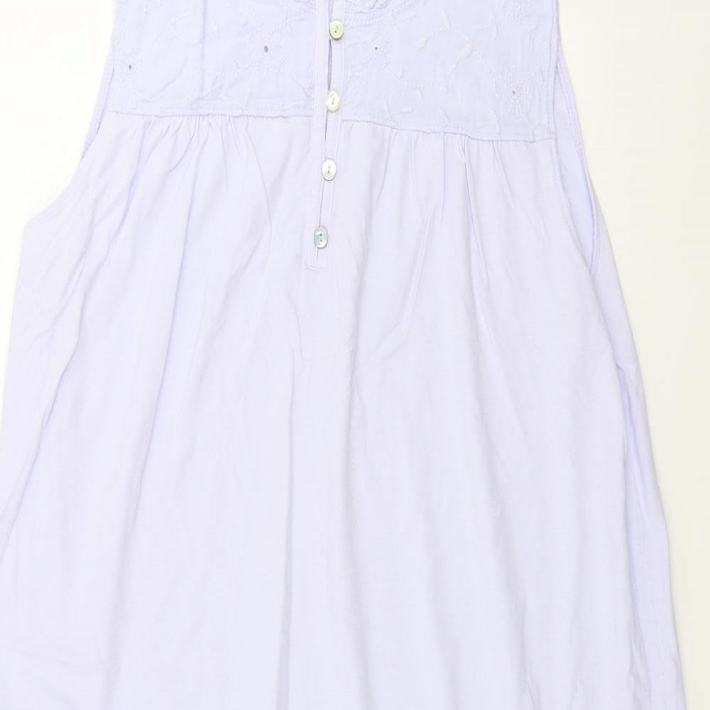 Marks and Spencer  Womens Purple   Top Pyjama Top Size 12