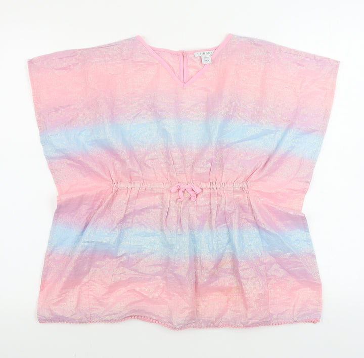 Primark Girls Pink Basic T-Shirt Size 8-9 Years
