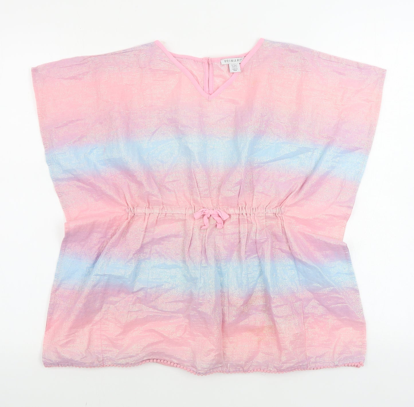Primark  Girls Pink   Basic T-Shirt Size 8-9 Years