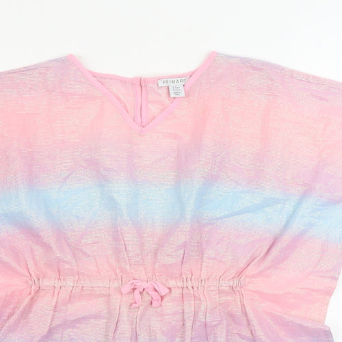Primark  Girls Pink   Basic T-Shirt Size 8-9 Years