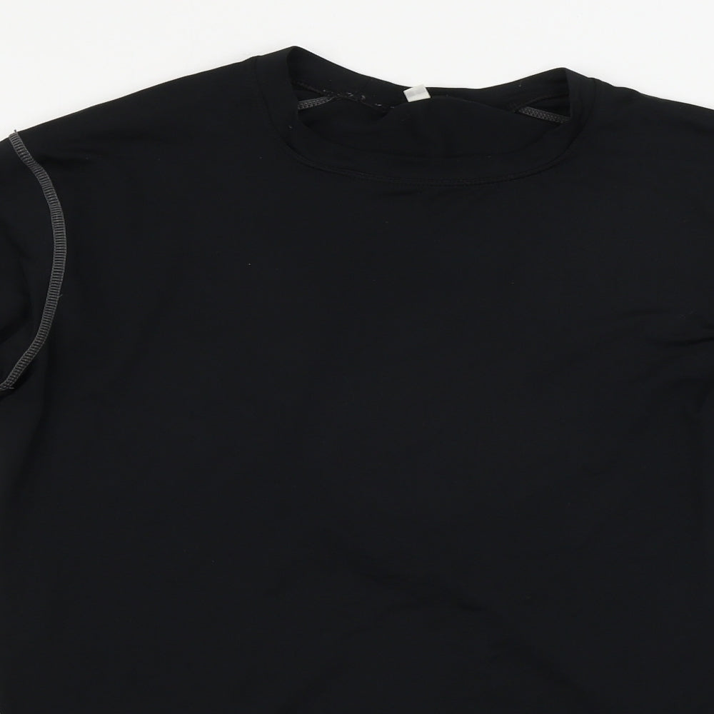 Preworn  Mens Black    T-Shirt Size L