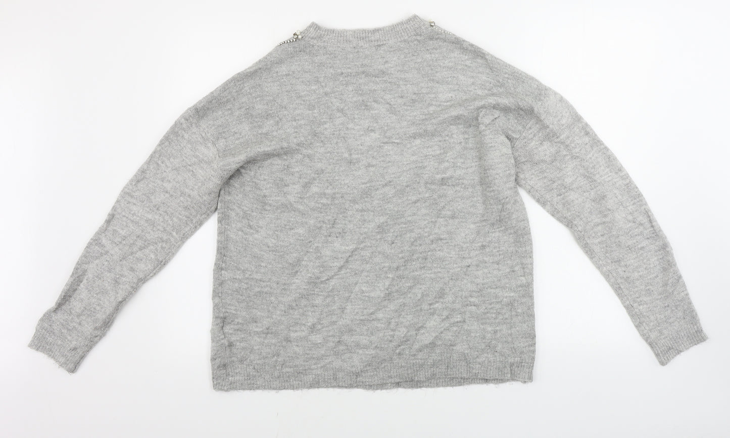 Dorothy Perkins  Womens Grey   Pullover Jumper Size 16
