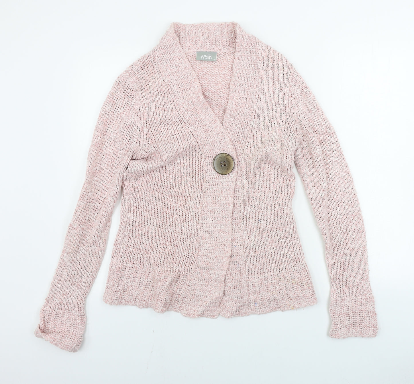 Wallis  Womens Pink   Cardigan Jumper Size 10