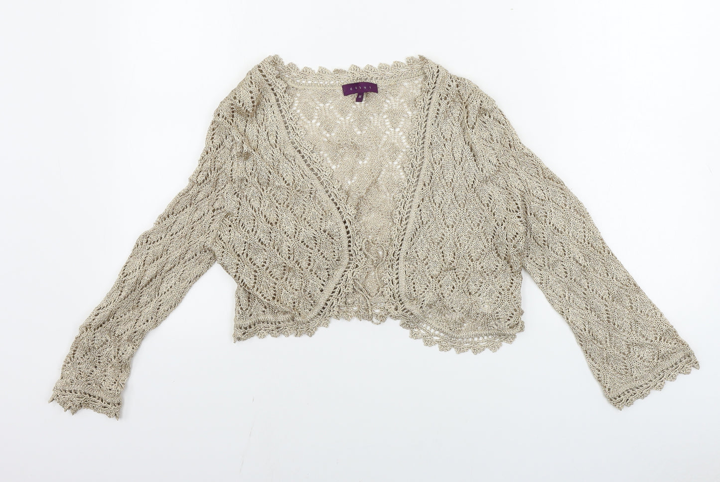 Debenhams  Womens Beige   Cardigan Jumper Size M