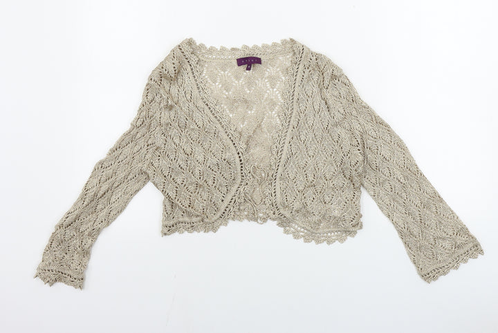 Debenhams  Womens Beige   Cardigan Jumper Size M