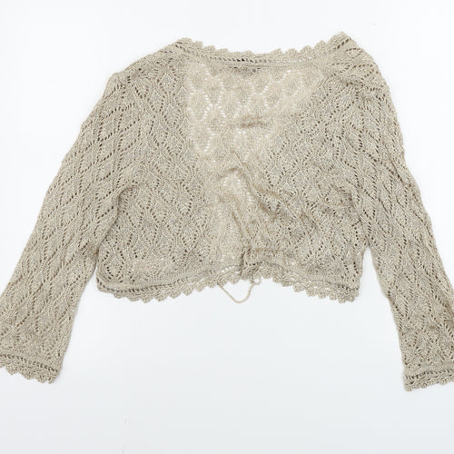 Debenhams  Womens Beige   Cardigan Jumper Size M