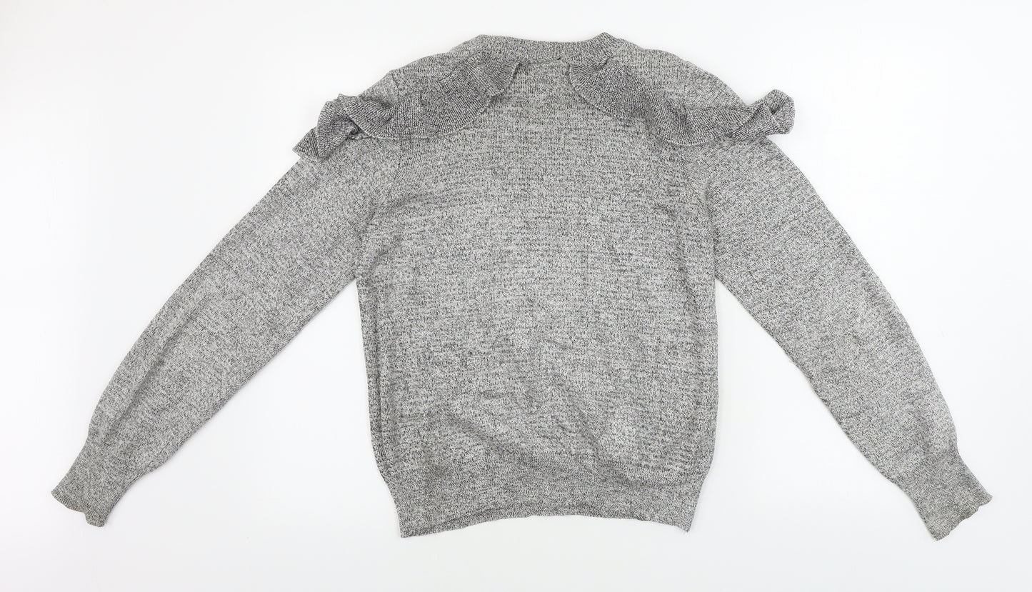 Topshop  Womens Grey   Pullover Jumper Size 10