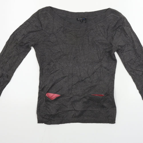 Blue Seven  Womens Grey   Pullover Jumper Size M