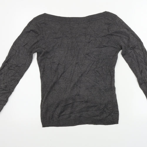 Blue Seven  Womens Grey   Pullover Jumper Size M