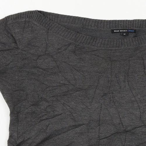 Blue Seven  Womens Grey   Pullover Jumper Size M