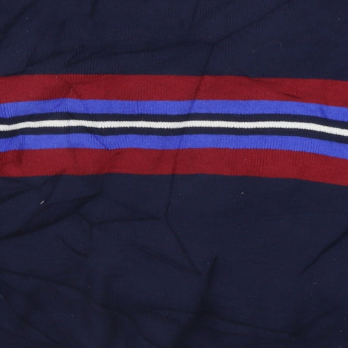 FOREVER 21  Womens Blue Striped  Pullover Jumper Size M