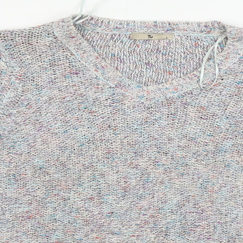 TU Womens Grey   Pullover Jumper Size 8