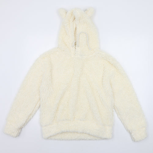 PRETTYLITTLETHING Womens White   Pullover Jumper Size S