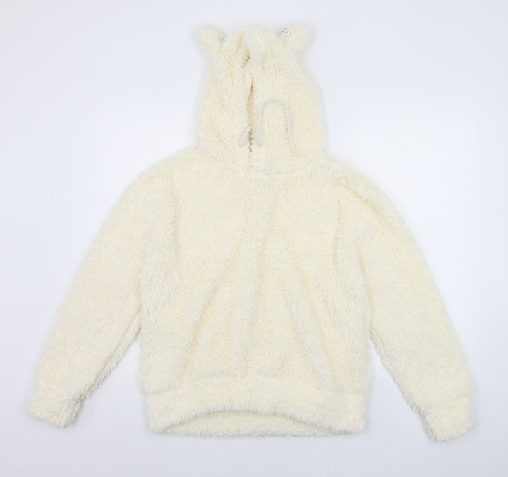 PRETTYLITTLETHING Womens White   Pullover Jumper Size S