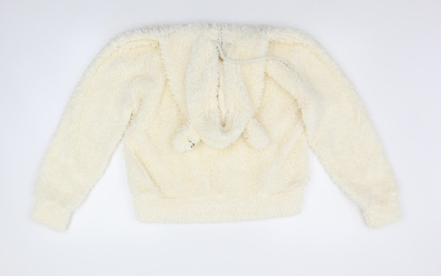 PRETTYLITTLETHING Womens White   Pullover Jumper Size S