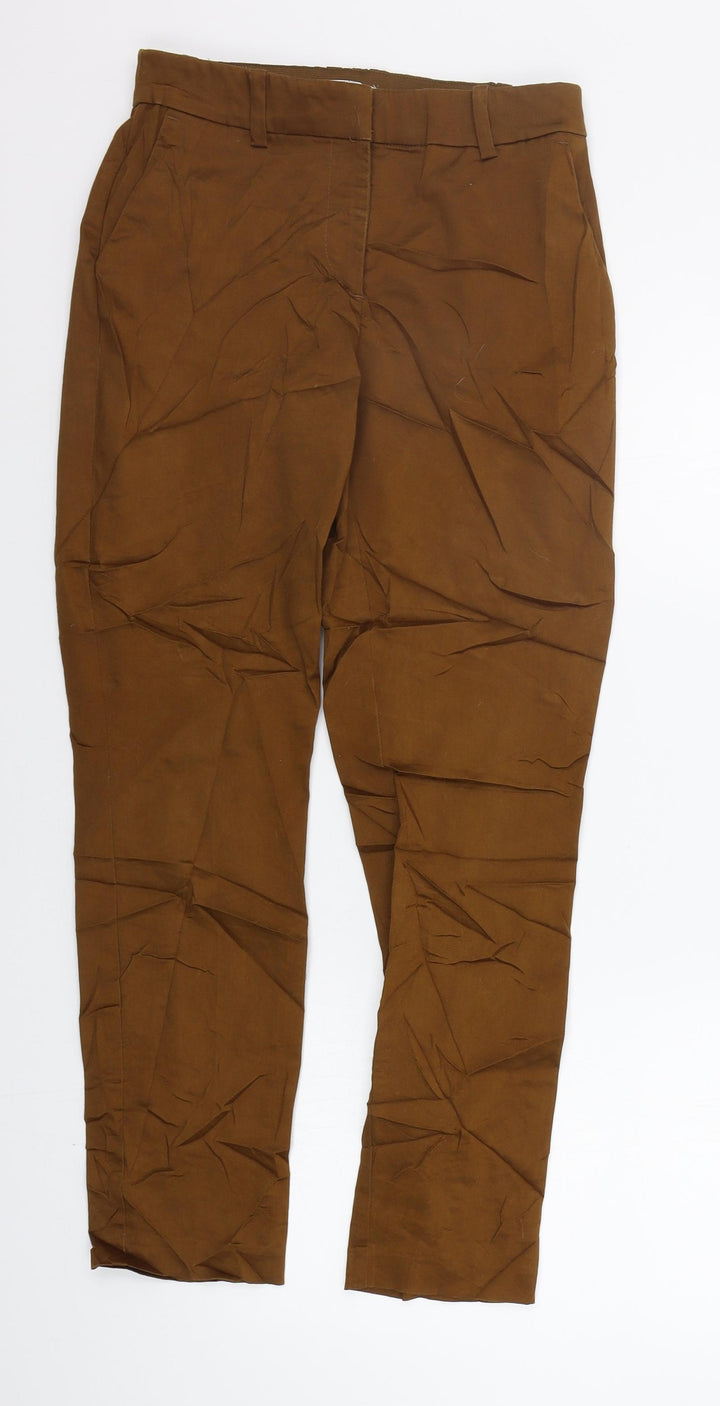 H&M Womens Beige   Trousers  Size 8 L25 in
