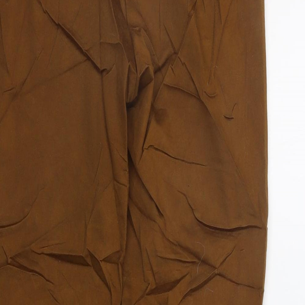 H&M Womens Beige   Trousers  Size 8 L25 in