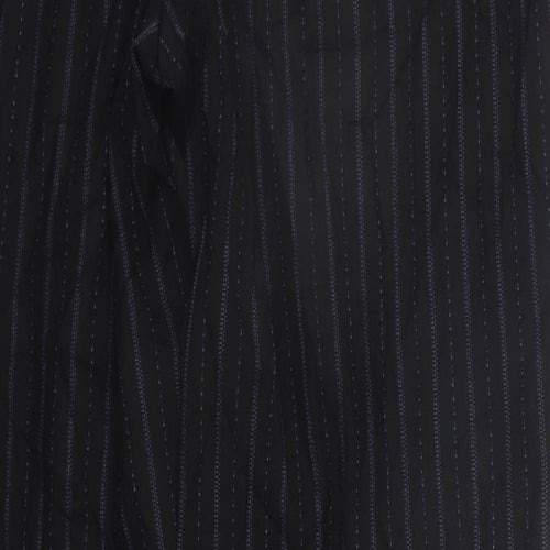 Klass Collection Womens Black Striped  Trousers  Size 16 L29 in