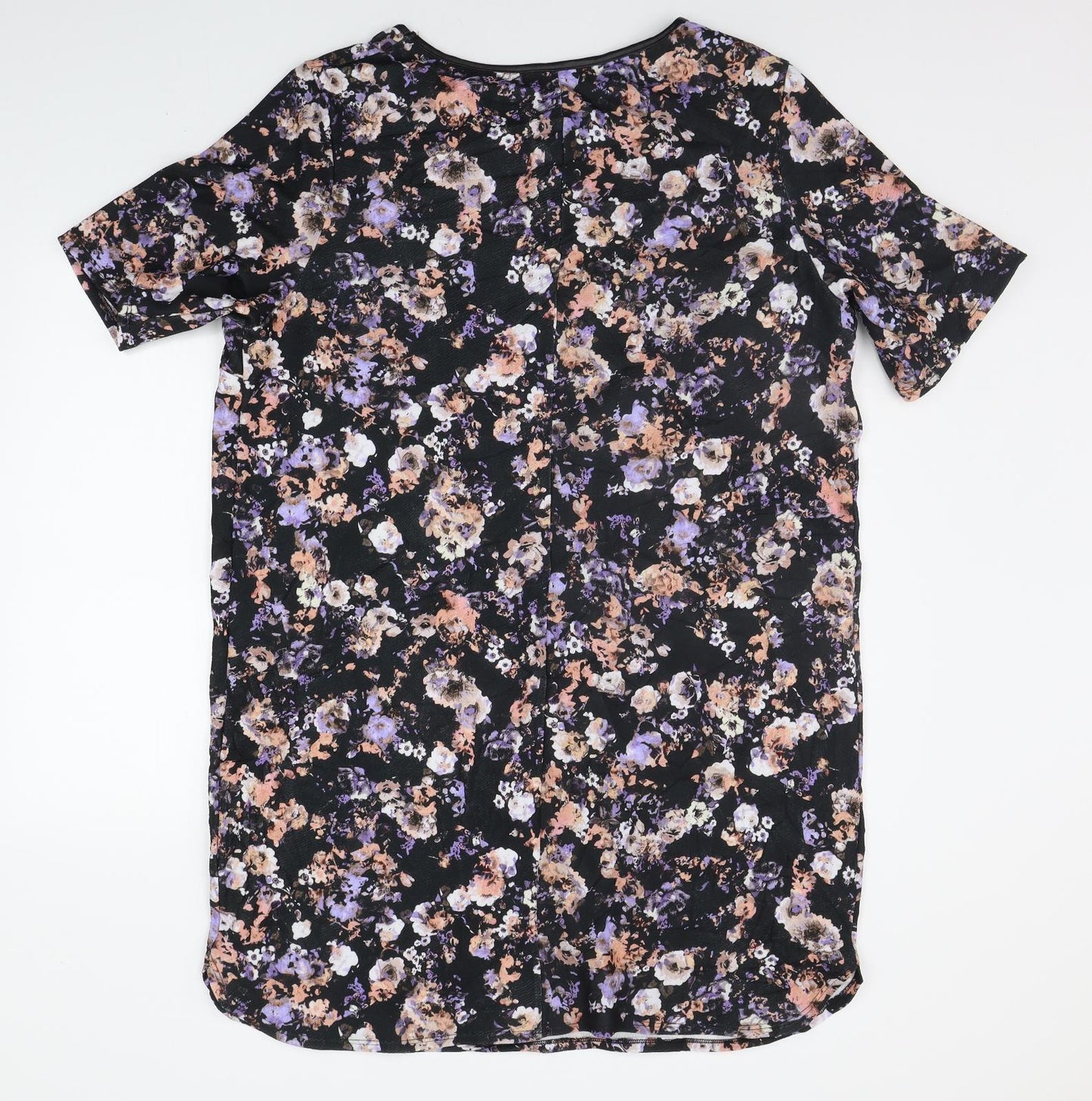 George Womens Black Floral  Jumper Dress  Size 20