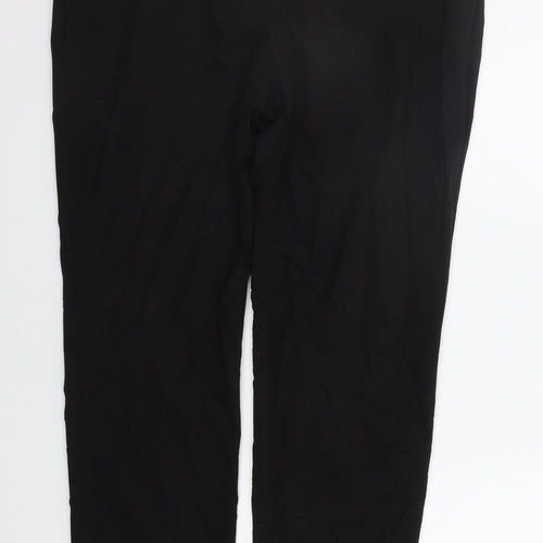 Bonmarché Womens Black   Trousers  Size 12 L25 in