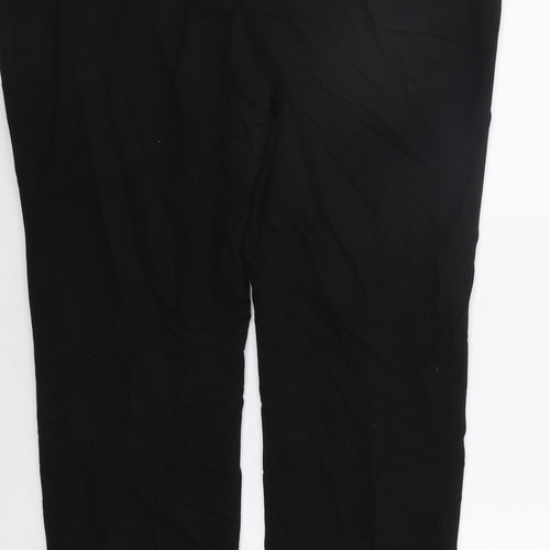 Bonmarché Womens Black   Trousers  Size 12 L25 in