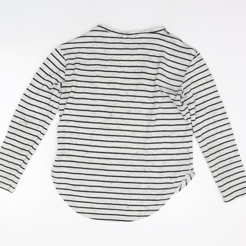 Atmosphere Womens Black Striped  Pullover Jumper Size 10